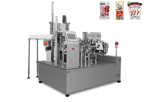 Fully automatic rotary vacuum type packing machine (ring of material)